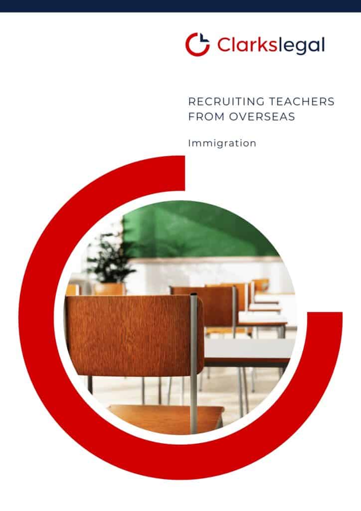 Recruiting teachers from overseas publication